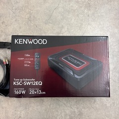 【新品未開封】KENWOOD サブウーファー　KSC-SW12EQ　の画像