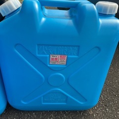 ポリタンク　18Ｌ　4個の画像