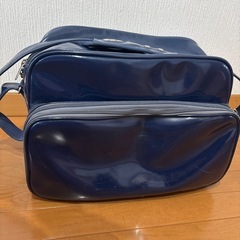 野球バッグ　ネイビー　ゼットの画像