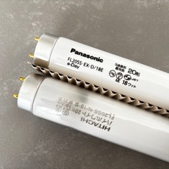 20形 蛍光灯 2本セットの画像