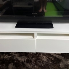 SONY BRAVIA 46インチ　2011年製　スピーカーユニット付　TVボード付
の画像