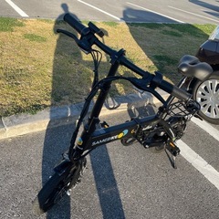 電動アシスト自転車　SAMEBIKE YINYU14-II の画像