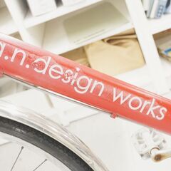 A.N.D.DESIGN.WORKS シティサイクル シングルスピード 27インチの画像