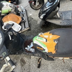 原付あげます　部品取りの画像