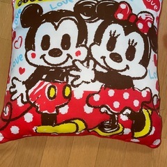 Disney ミッキー＆ミニー クッションの画像