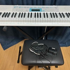 CASIO カシオ 光ナビゲーションキーボードの画像