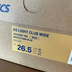 DS LIGHT CLUB WIDE 26.5cmの画像