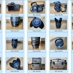 CANON EOS 50D 本体+レンズ4本 ハードケース付きの画像