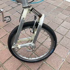 折りたたみ自転車　BDー1 アルミポリッシュの画像
