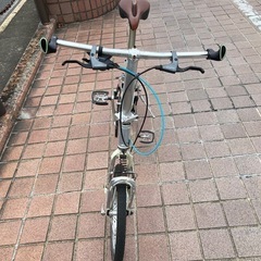 折りたたみ自転車　BDー1 アルミポリッシュの画像