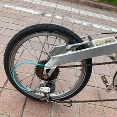 折りたたみ自転車　BDー1 アルミポリッシュの画像