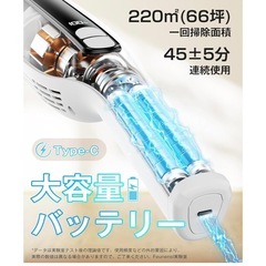 新品　2wayタイプ　じりつしき自立式コードレス掃除機　の画像