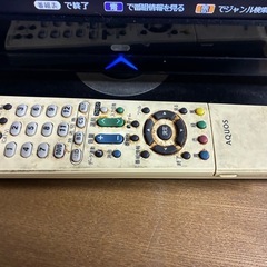 シャープ液晶テレビAQUOS 19インチ　2010年製の画像