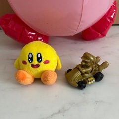 星のカービィとマリオの画像