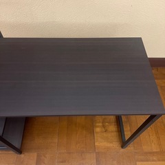 🉐　ラック付きデスクの画像