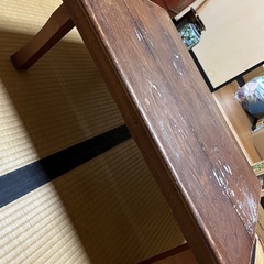 折りたためるちゃぶ台。昭和レトロ。。の画像