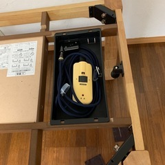コタツテーブル　 布団付き　高さ調整可　新品に近いの画像