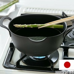 12日13日お取り歓迎　燕三条製　aikata(アイカタ) 鉄製揚げ鍋箱あり未使用の画像