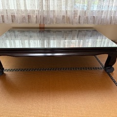 木製　和風　座卓　無料でお譲りします　【引取日時指定あり】