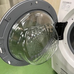 75 R007★2022年製★シャープ　ドラム式洗濯機　10KG 熱乾燥6KG　大型の画像