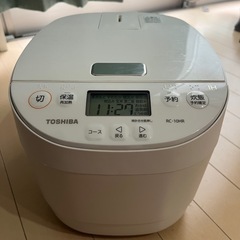 炊飯器 TOSHIBA RC-10HRの画像