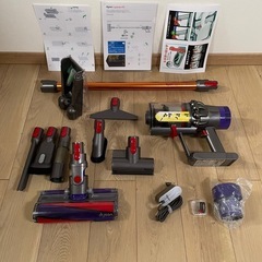 ダイソン ③ V10SV12 2タイプヘッドから選択式 純正高容量バッテリー