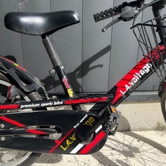 ★18インチ★キッズ用自転車★適応身長:約103～125cm★目安年齢:4～8歳﻿ の画像