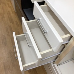 【ドリーム川西店御来店限定】 ☆ジモティー見たよ♪割引☆マルミツ　2枚扉オープンボード／クリーニング済み【2125560000023393】の画像