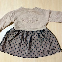 長袖ワンピース サイズ90の画像