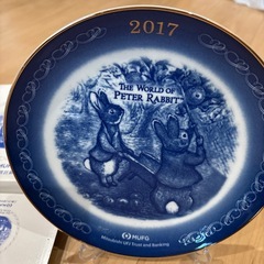 ピーターラビット オリジナルイヤープレート2017
の画像