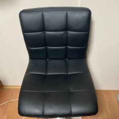 カウター椅子 おしゃれ ガス式 ガス圧昇降式 昇降式 PUレザー レザー調 背もたれ付き 回転  ヴィンテージ カフェ バー バーチェア チェア 椅子 ダイニングチェア 昇降式 カウンター ハイチェア 1脚 の画像
