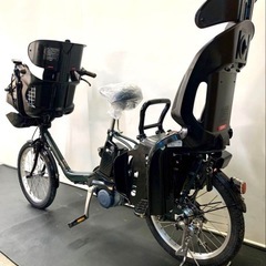 1年保証 送料無料　新型　パナソニック　ギュットミニ　カーキ　電動アシスト自転車 g115の画像