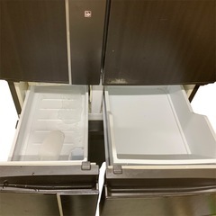 三菱 ノンフロン 冷凍 冷蔵庫 MR-JX47LW-RW 2012年製 黒の画像