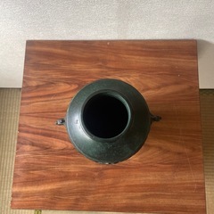 花瓶　鋳銅製の画像