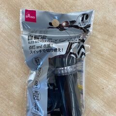 【新品・未開封】大量入荷！大量注文受付！自転車ライト５ＬＥＤ ホワイト色 ブラック色 各60円 店舗販売の画像