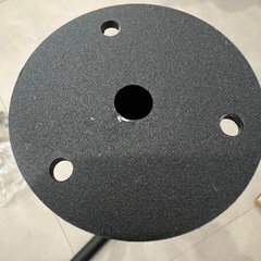 ランドリーバー 物干しワイヤー ハンガーラック 黒の画像