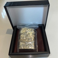 Zippo 新品ドラゴンデザイン龍 縁起物  金運アップ ゴールド の画像