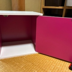 【大幅値下げ】サイコロ型のカラーボックスの画像