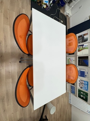 会議用 チェア机セット