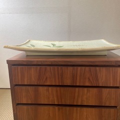 絵皿　角大皿陶器セットの画像