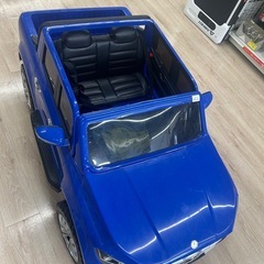 【ジャングルジャングル岸和田和泉インター】 ベンツ 二人乗り電動車 ブルー 和泉市 堺市 岸和田市 泉大津市 高石市 泉北郡熊取町の画像