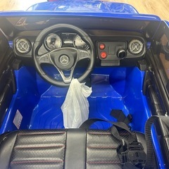 【ジャングルジャングル岸和田和泉インター】 ベンツ 二人乗り電動車 ブルー 和泉市 堺市 岸和田市 泉大津市 高石市 泉北郡熊取町の画像