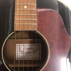 【ジャングルジャングル岩出店】【B179】アコースティックギター Lumber LJ-25-BK 中古 楽器 和歌山 岩出市 紀の川市 海南市の画像