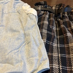 トレーナー　スカート   レディース服の画像