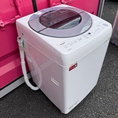 87 T124★2023年製★シャープ　洗濯機　8KG 一人暮らし　インバーター搭載の画像