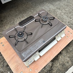 🔥【訳アリ特価】Paloma ガスコンロ IC-S807BHA-R（都市ガス用）🔥 2口バーナー＆あんしんモード搭載！右強火タイプ🍳 の画像