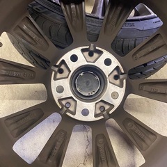 & タイヤホイール 4本セット 205/45R17 17インチ　 5穴　2020年製  ケレナーズスポーツ　7.5J +52 PCD112の画像