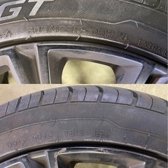 & タイヤホイール 4本セット 205/45R17 17インチ　 5穴　2020年製  ケレナーズスポーツ　7.5J +52 PCD112の画像