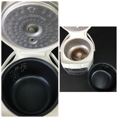 タイガー/TIGER 炊飯器 炊きたてミニ JAI-R552 3号炊き 2019年製 動作確認済 25j菊MZの画像