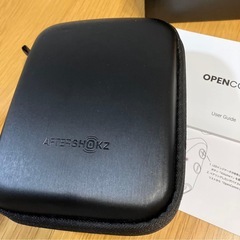 SHOKZ OpenComm 骨伝導イヤホン★箱・ケース付（マイク不良あり）の画像